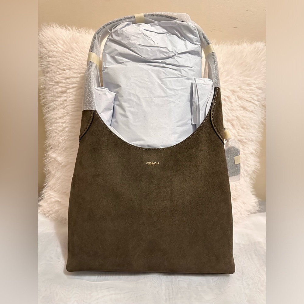 Coach Brooklyn Shoulder Bag 28 (OLIVE)